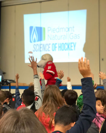 Charlotte Checkers Science of Hockey presented by Piedmont Natural Gas
