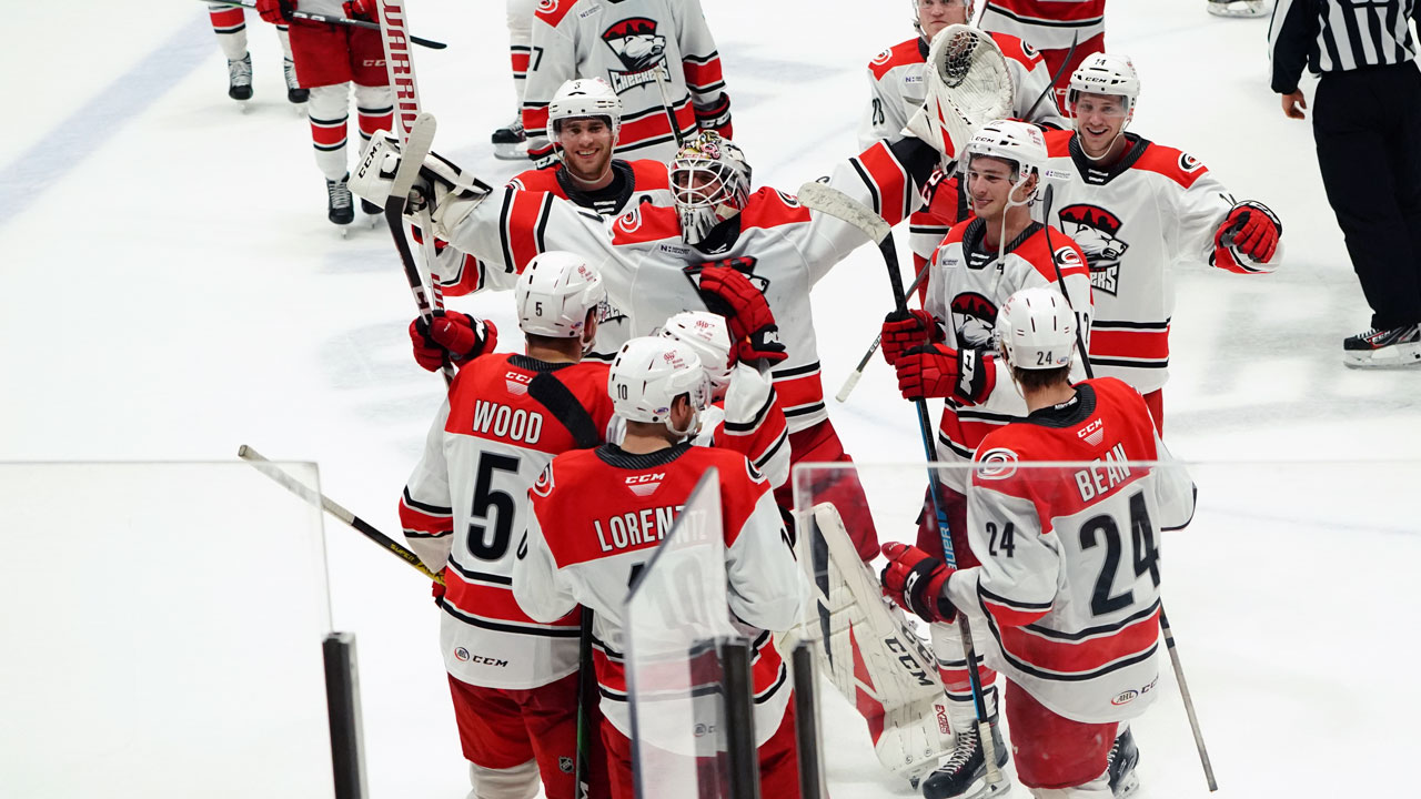 Charlotte Checkers defeat Lehigh Valley Phantoms 3-2 in Shootout
