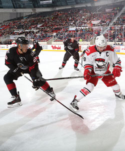 Charlotte Checkers Lake Erie Monsters