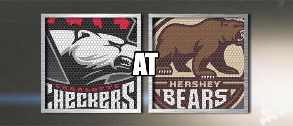 Charlotte Checkers at Hershey Bears