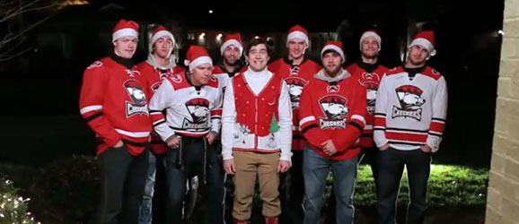 Happy Holidays from the Charlotte Checkers