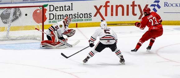 Charlotte Checkers at Rockford IceHogs