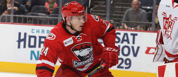 Hurricanes recall Patrick Brown from the Charlotte Checkers